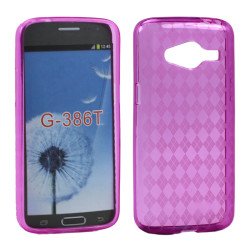 Samsung Galaxy Avant G386 TPU Gel Soft Case (Hot Pink)